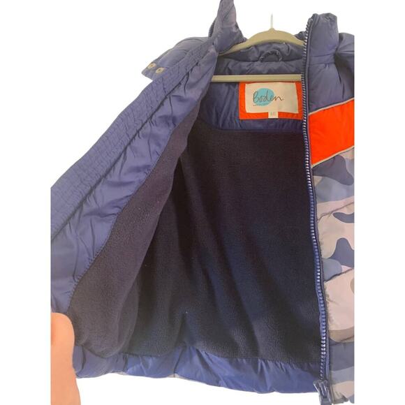 MINI BODEN Boy's Camo Puffer Vest / Size: 3-4 - Picture 10 of 10